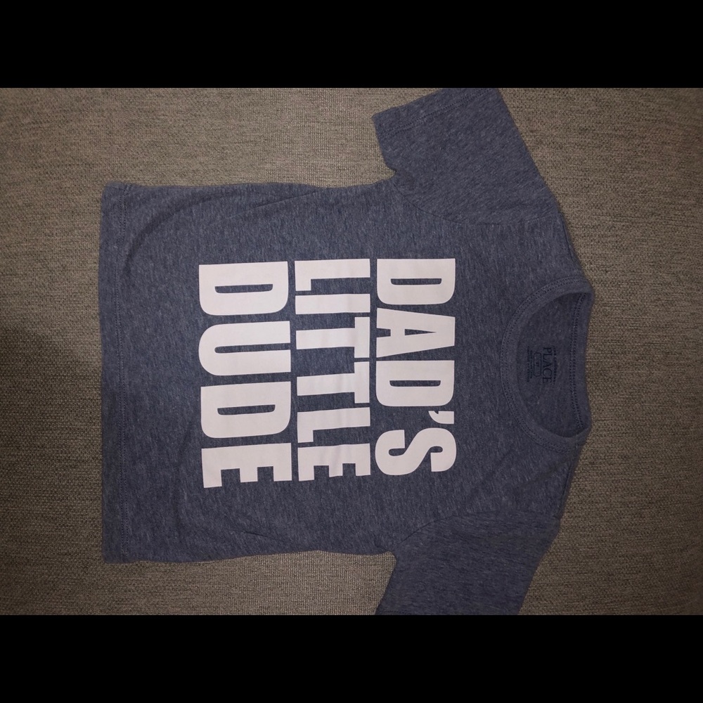 Dads little dude tshirt